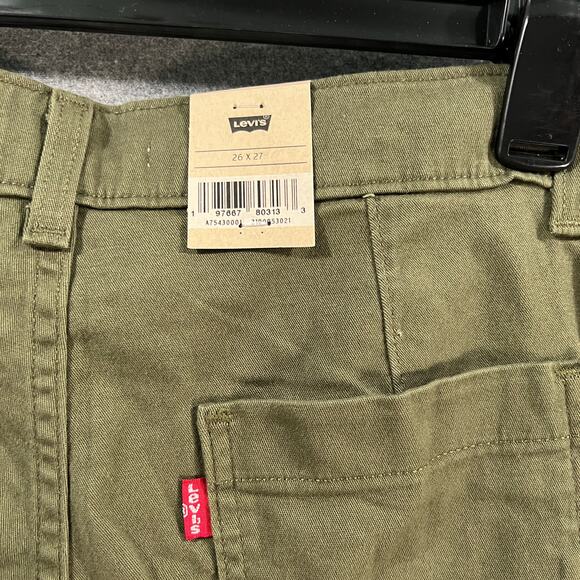 Levi's Women Utility Pants Olive Green Size 26 x 27 - Picture 10 of 10